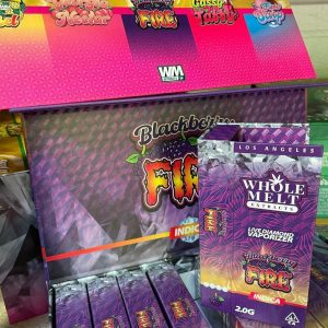 Whole Melt Extracts Blackberry Fire