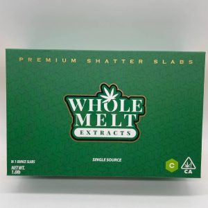 Whole Melt Extracts Premium Shatter Slabs